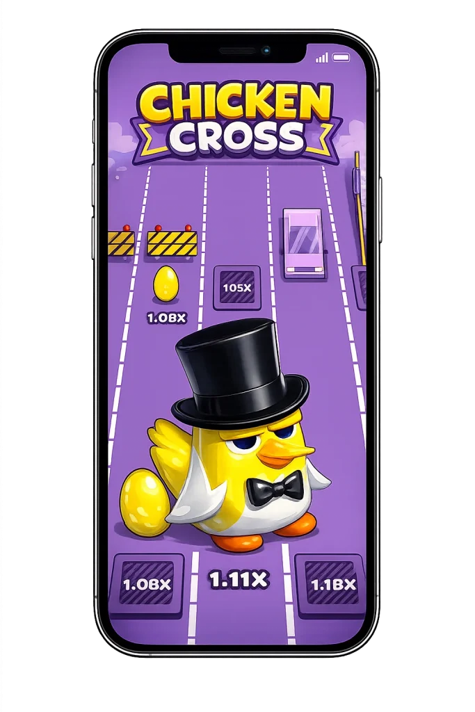 Chicken Cross Mobile